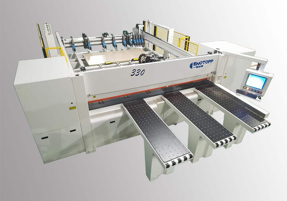 mirrored beam saw